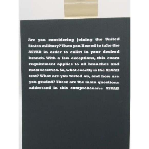 ASVAB Study Guide 2022-2023: Practice Test Questions And Essential Study Guide - Picture 4 of 4